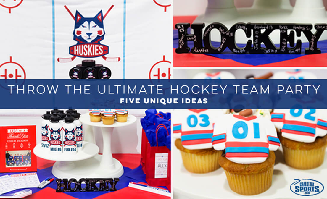 5 Unique Ideas for throwing the ultimate hockey team party