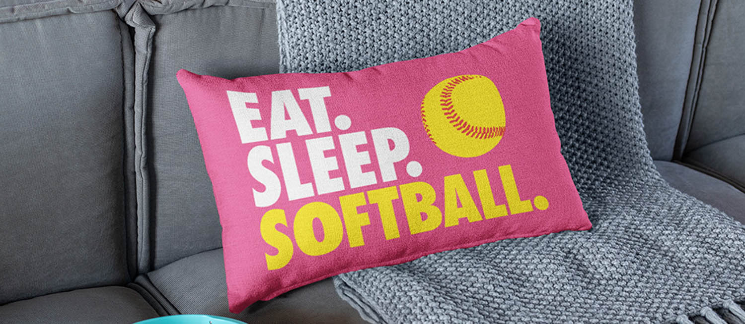 Softball Pillowcases