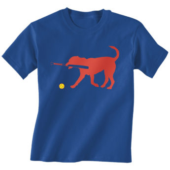 Pitch the Softball Dog Shirt