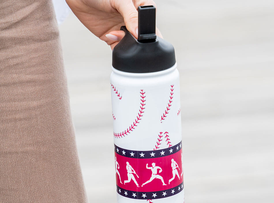 Baseball Water Bottles