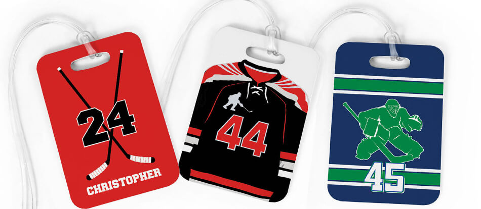 Shop Hockey Bag Tags