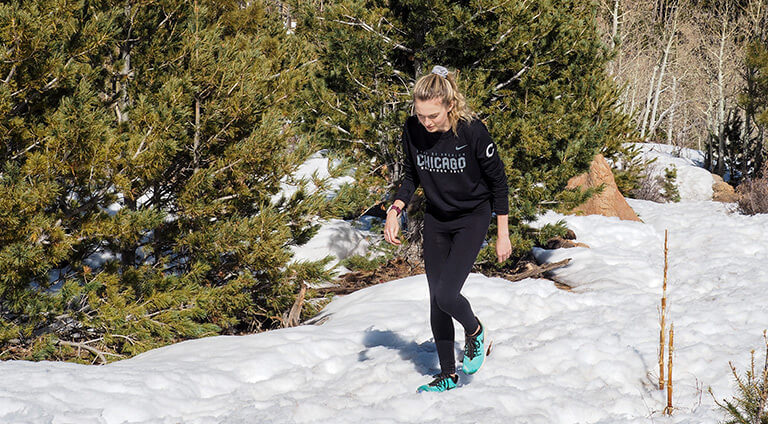 Megan Training After a Traumatic Injury