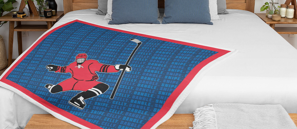 Shop Hockey Blankets