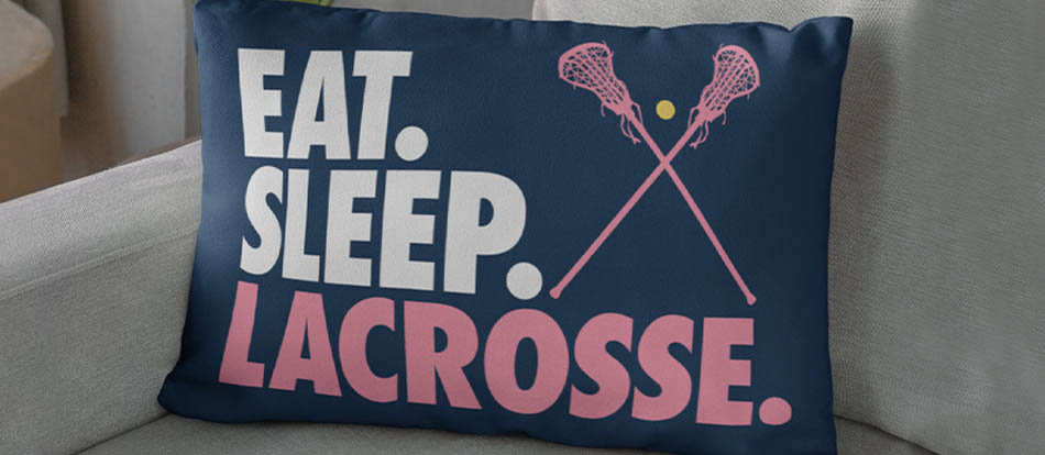 Girls' Lacrosse Pillowcase