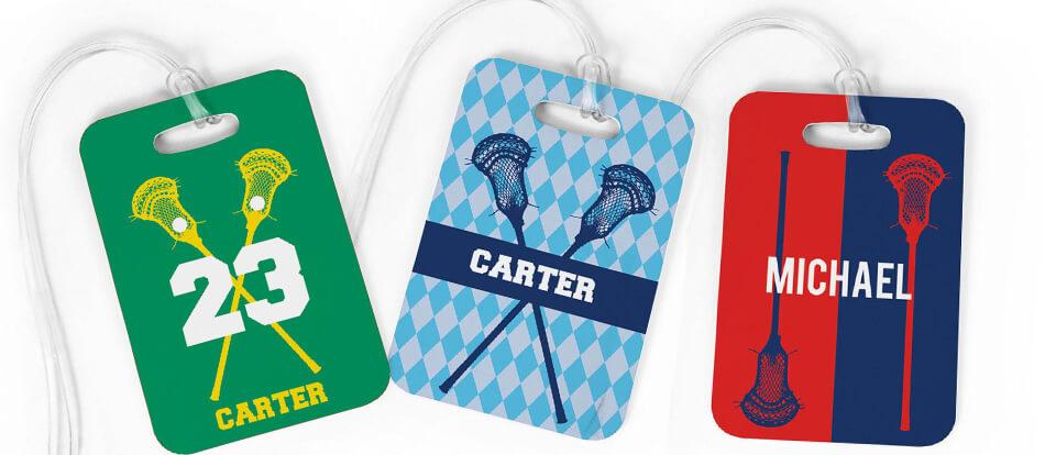 Lacrosse Bag Tags