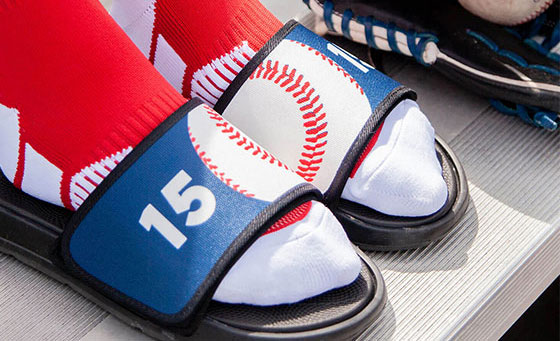 Baseball Slide Sandals