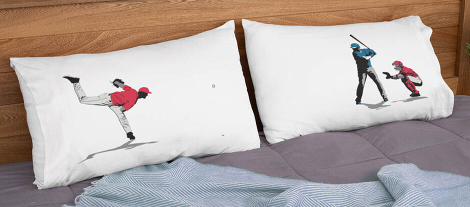 Shop Baseball Pillowcases