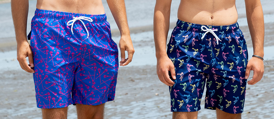 Lacrosse Swim Trunks