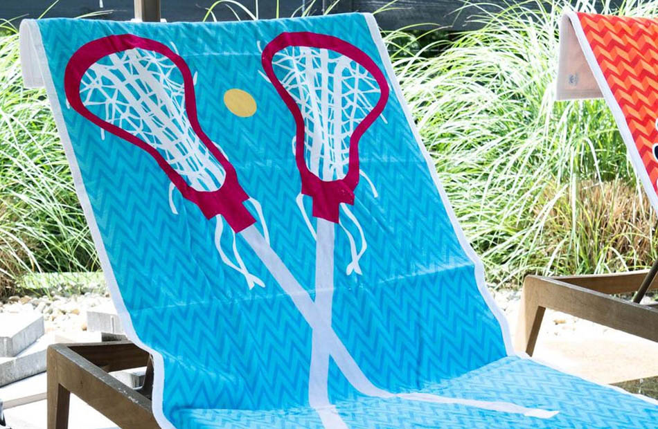 Girls’ Lacrosse Beach Towels