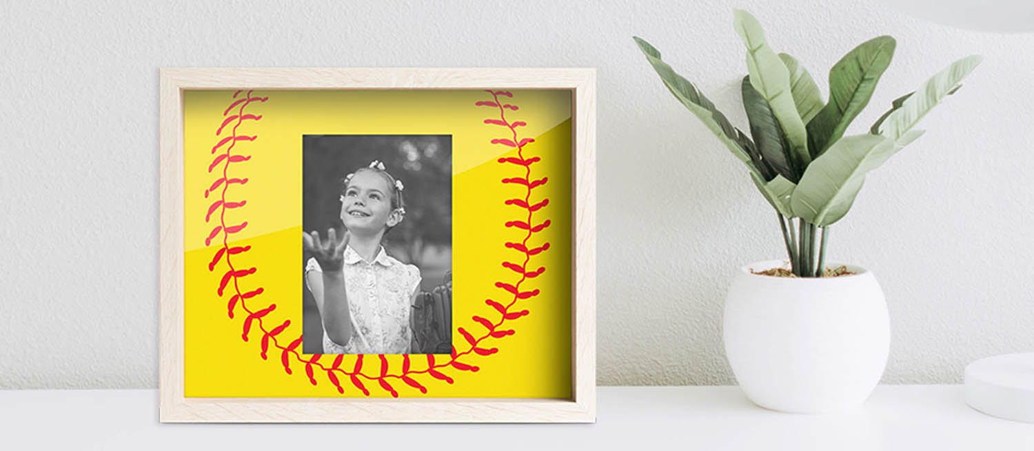 Softball Picture Frames