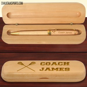 Maplewood Laser Engraved Pen