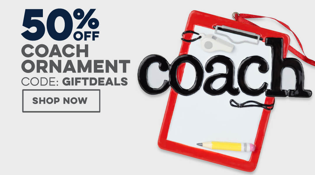 50% Off Coach Ornament