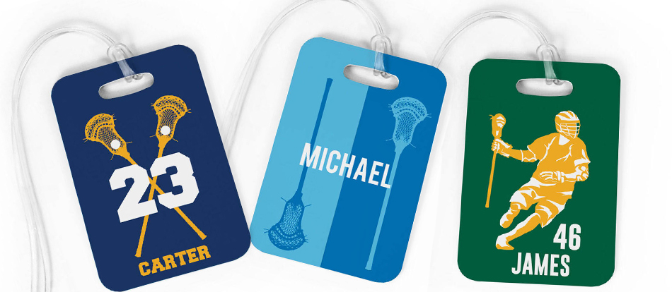 Lacrosse Bag Tags