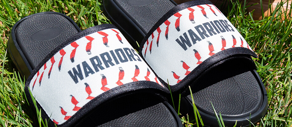 Shop Baseball Slide Sandals