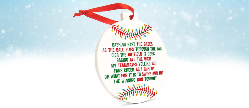 Shop Baseball Ornaments