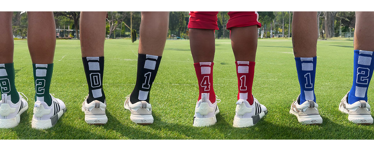 The Big Impact of Team Number Socks for Athletes