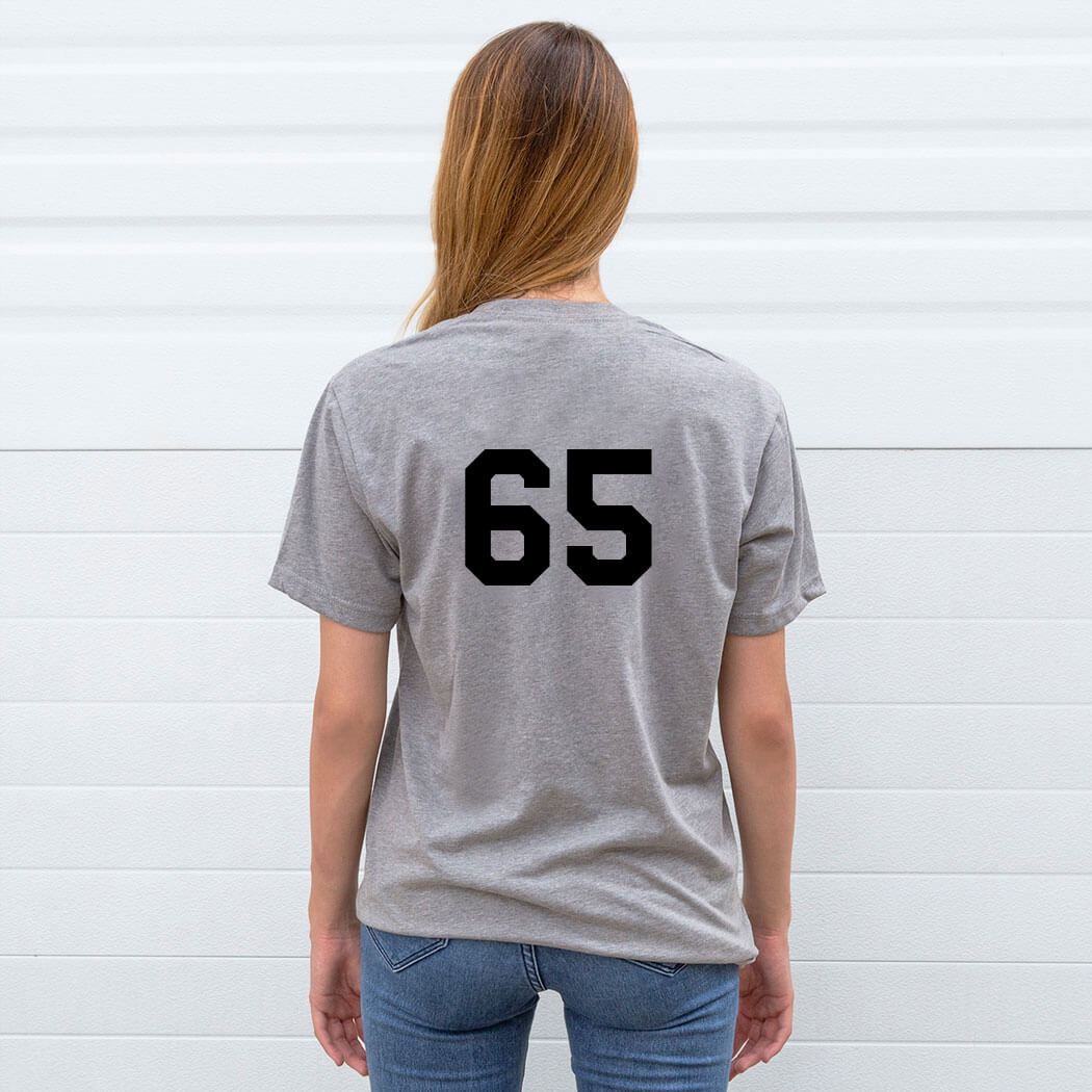 Softball T-Shirt Short Sleeve - Softball Stars and Stripes Player - Personalization Image