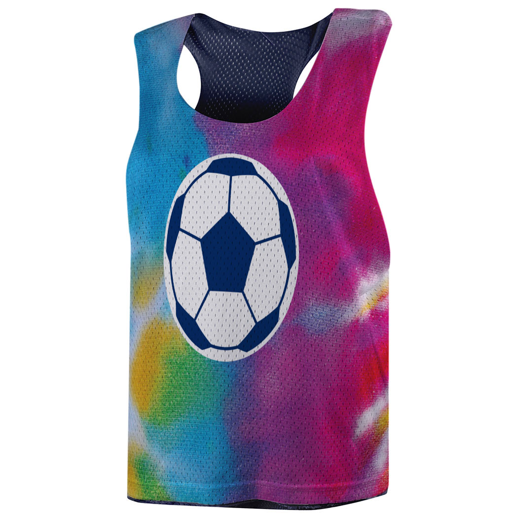 tie dye soccer jersey