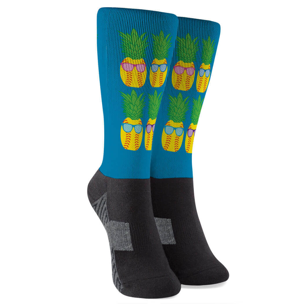 Game Life High Socks Pineapple Sport Socks Crew Socks