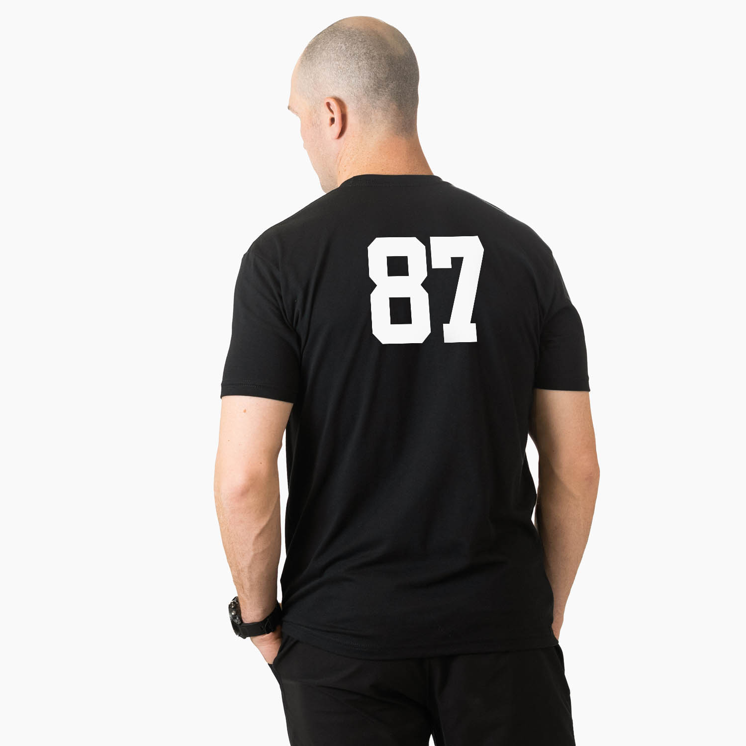 Hockey Short Sleeve T-Shirt - Don't Feed The Goalie - Personalization Image