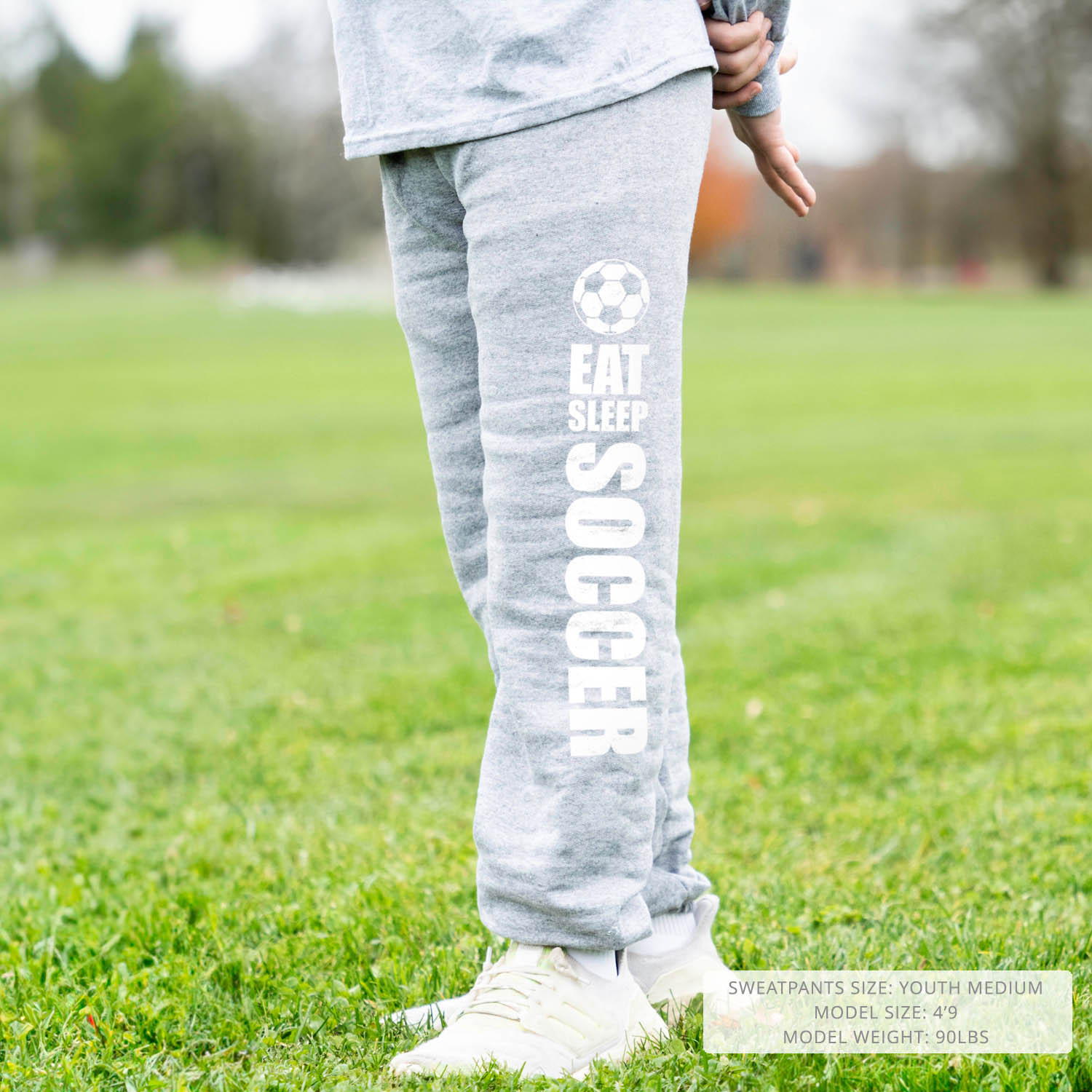 Soccer Fleece Sweatpants Eat Sleep Soccer ChalkTalkSPORTS