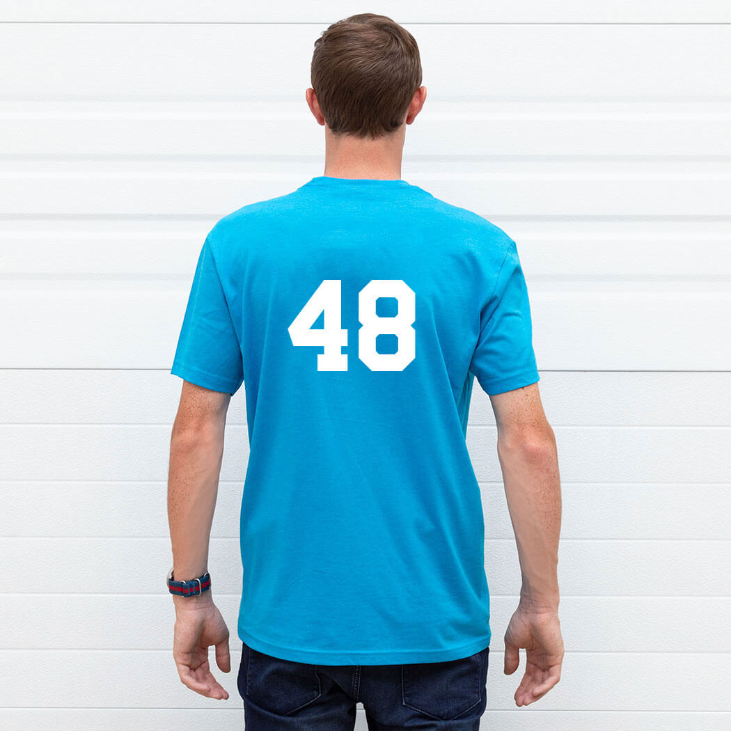 Hockey Short Sleeve T-Shirt - Don't Feed The Goalie - Personalization Image