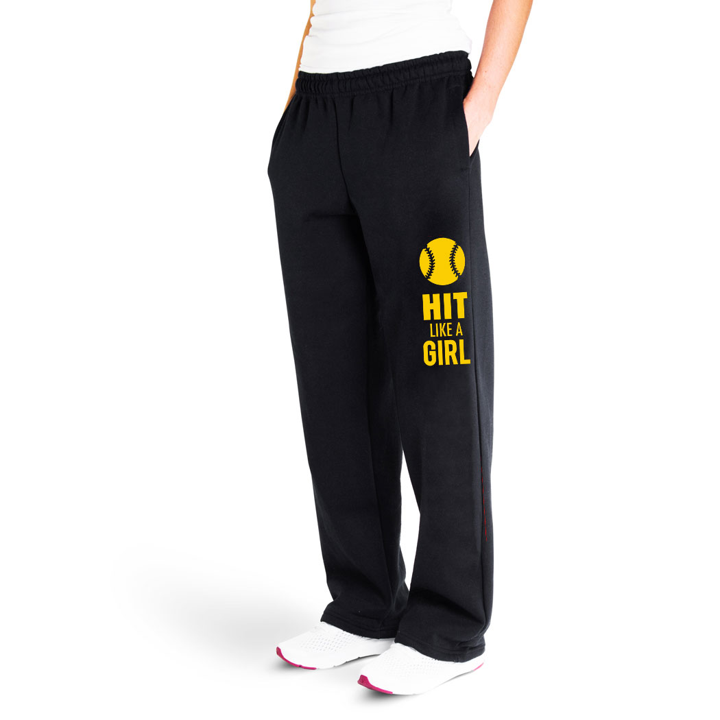 ChalkTalkSPORTS Softball Lounge Pants Softball Girl ChalkTalkSPORTS Softball Lounge Pants Softball Girl