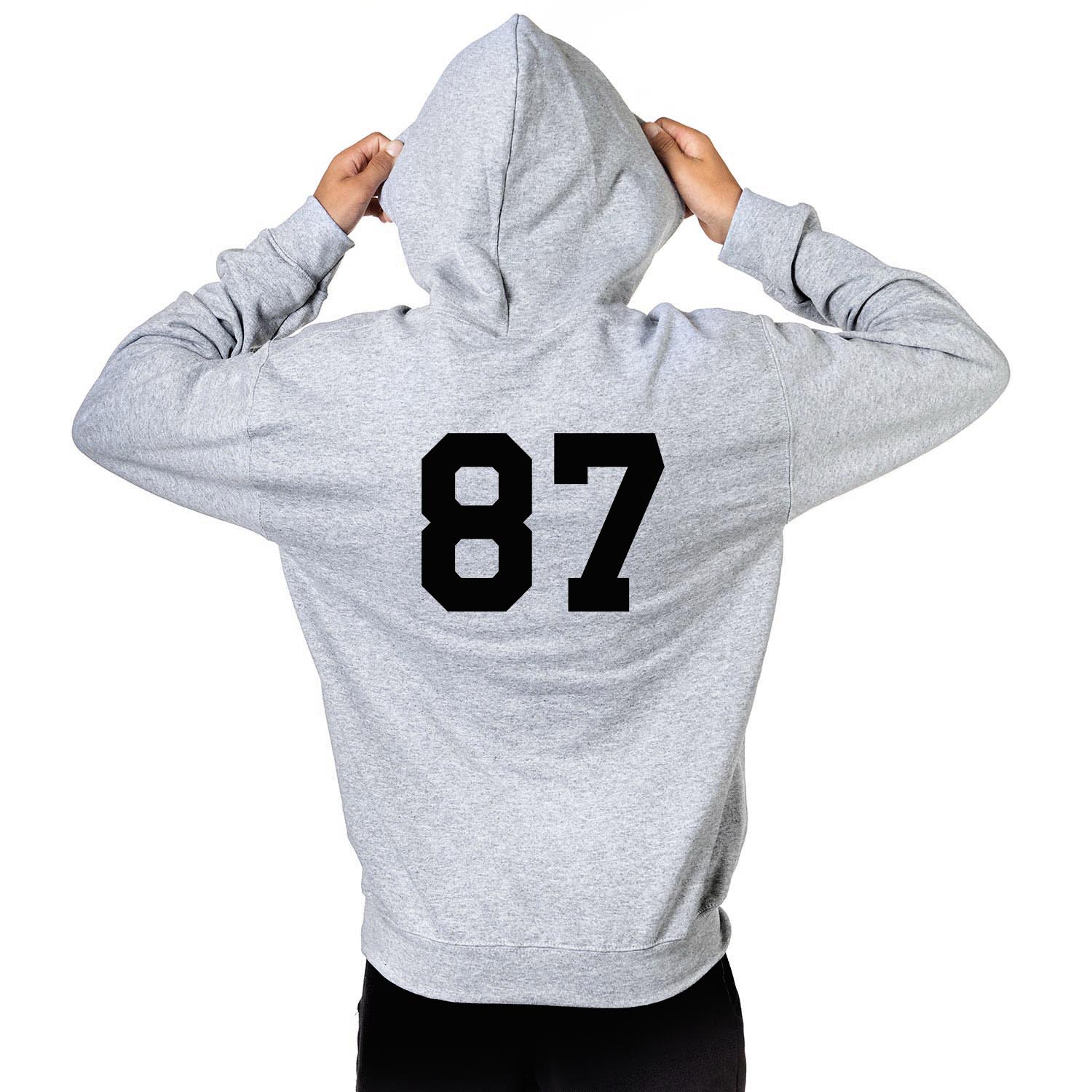 Guys Lacrosse Hooded Sweatshirt - My Goal Is To Deny Yours - Personalization Image
