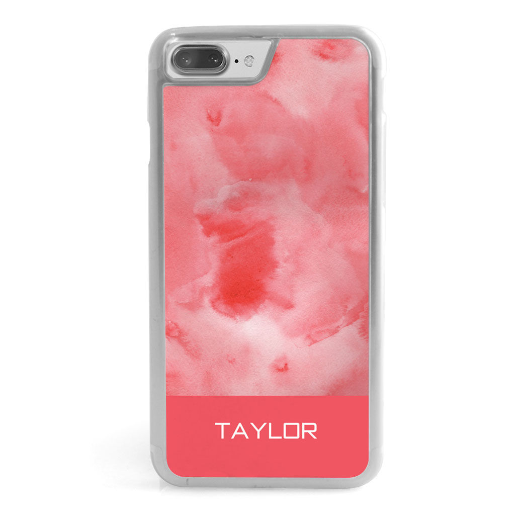 Personalized iPhone® Case - Watercolor Texture | ChalkTalkSPORTS
