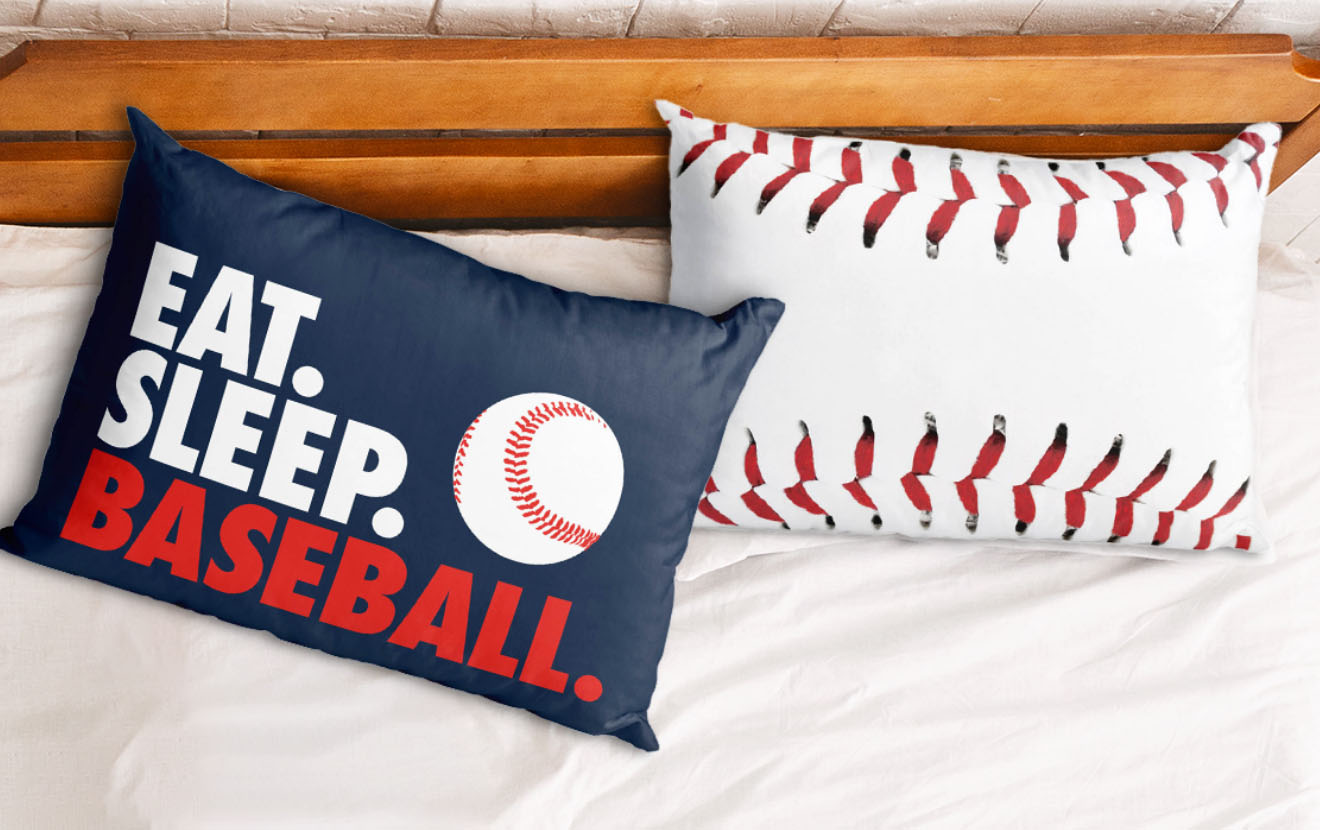Personalized baseball pillow case 2025