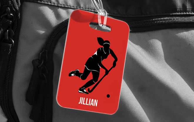 Field Hockey Bag Tags