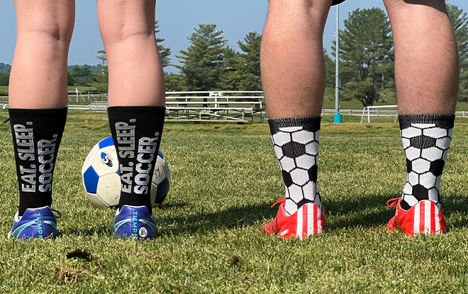 Soccer Mid Calf Socks ChalkTalkSPORTS