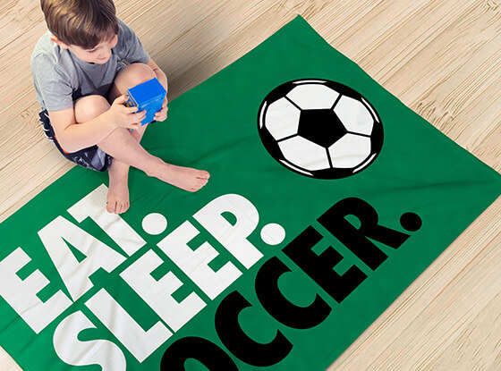 Soccer Blankets