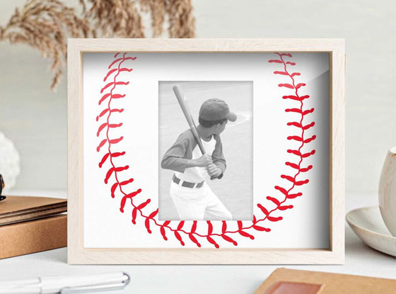 Shop Baseball Stitches Premier Frame