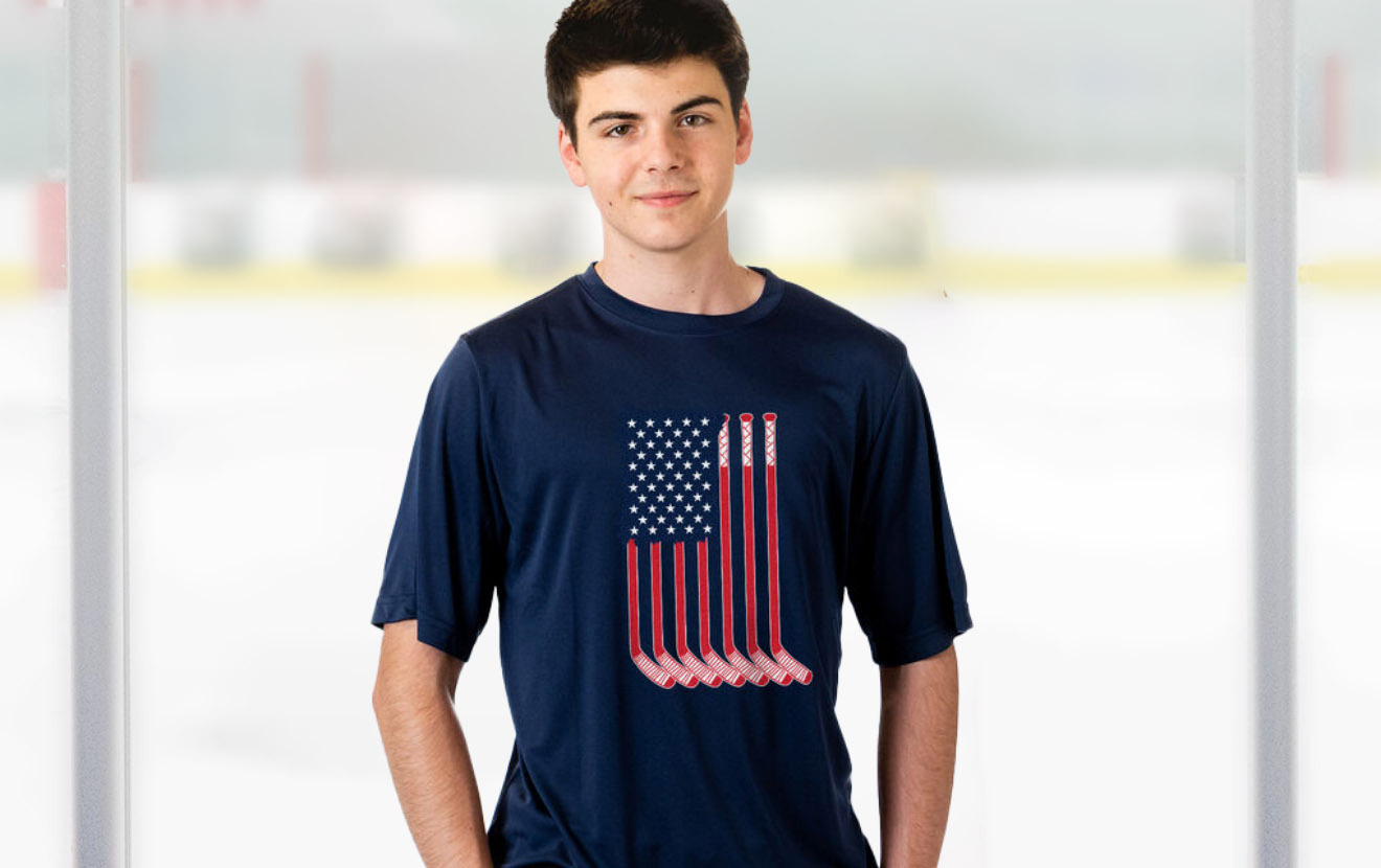 Shop Hockey Short Sleeve Performance Tees