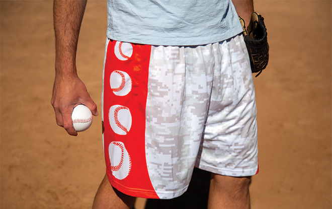 Baseball Digital Camo Athletic Shorts