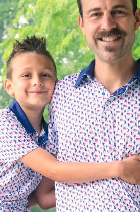 Shop Our Father and Son Polos