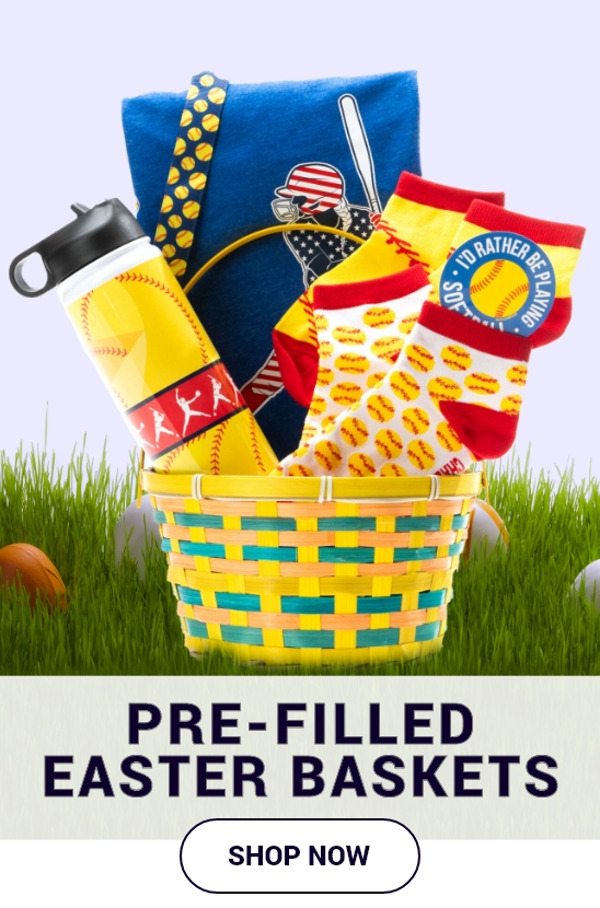 Shop Our Softball Easter Baskets