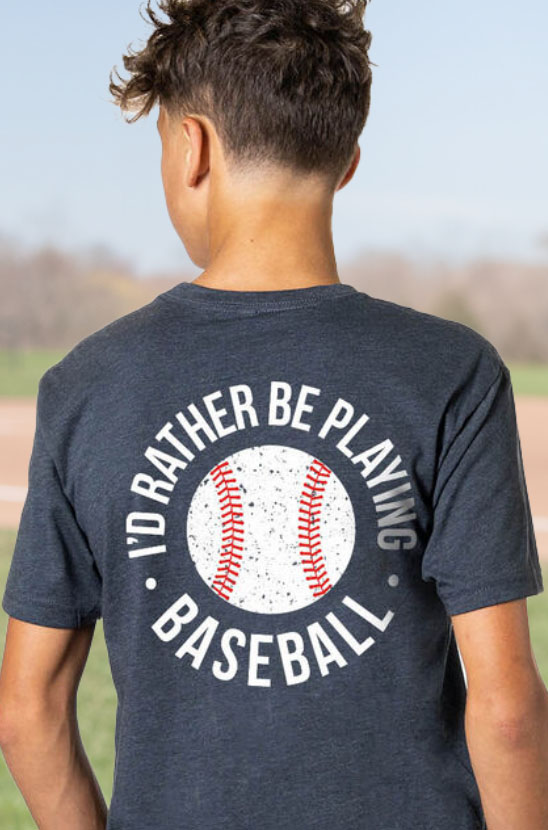 Shop Our Baseball Back Design Tees