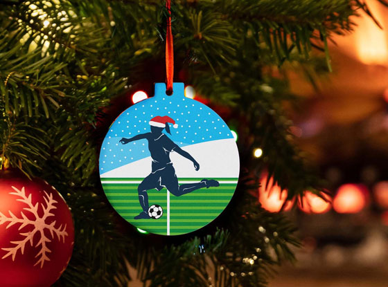 Shop All Soccer Ornaments