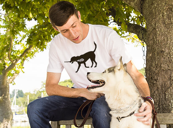 Shop Our Max the Lax Dog Tee