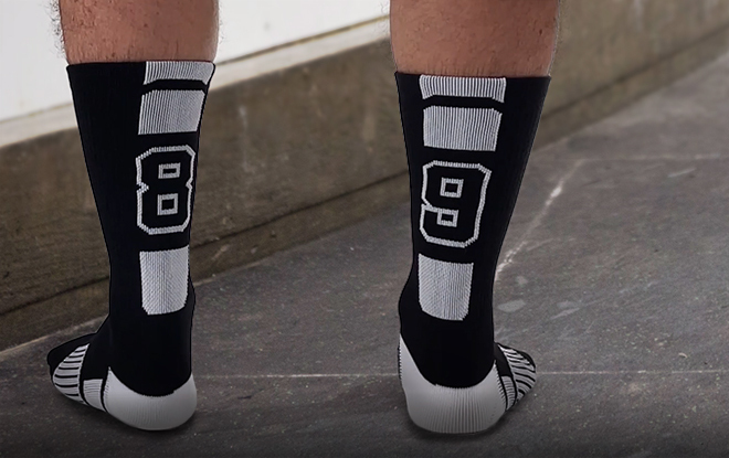 Shop Our Hockey Team Number Socks