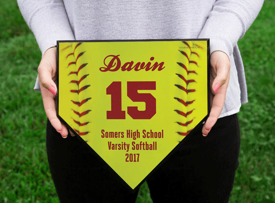 Shop Personalized Home Plate Plaque