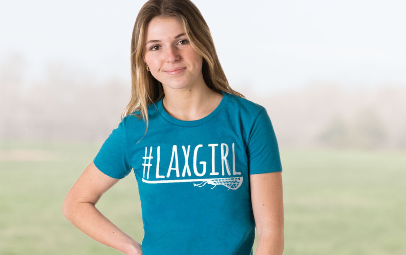 Shop Our Girls Lacrosse Fitted Tees