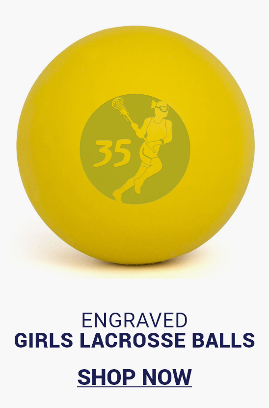 Shop Engraved Girls Lacrosse Balls