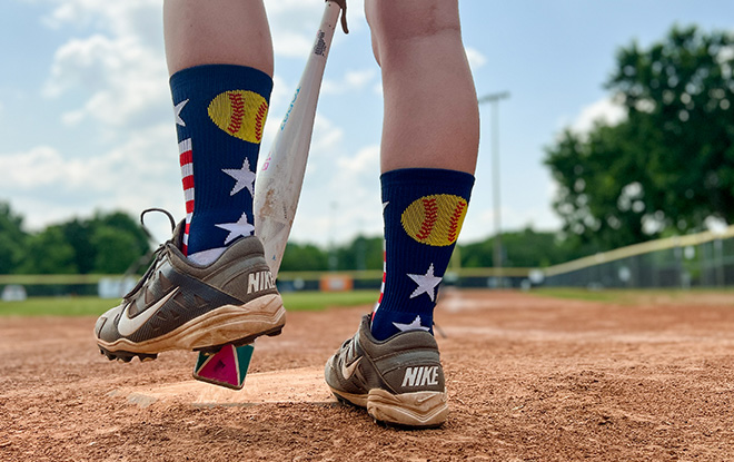 Shop Our Softball Mid-Calf Socks