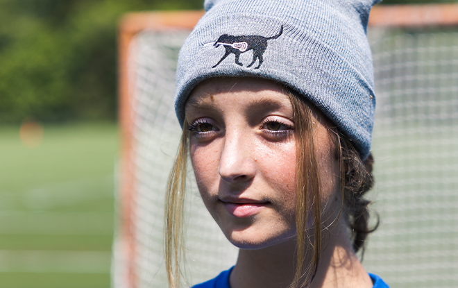 Shop Lacrosse Embroidered Beanies