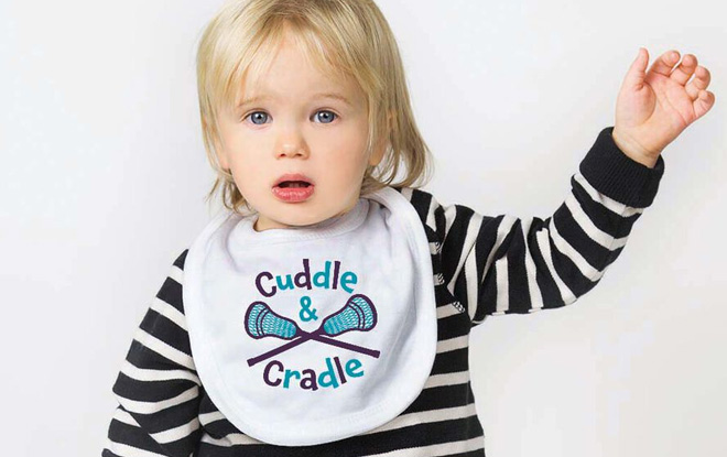 Cuddle and Cradle Lacrosse Bib