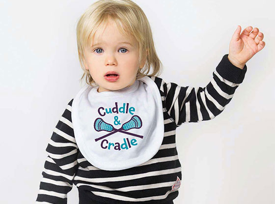 Cuddle and Cradle Lacrosse Bib