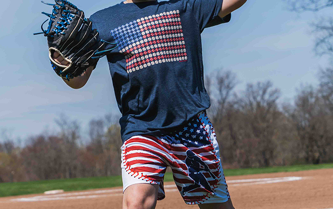 Shop Our Patriotic Baseball Tees